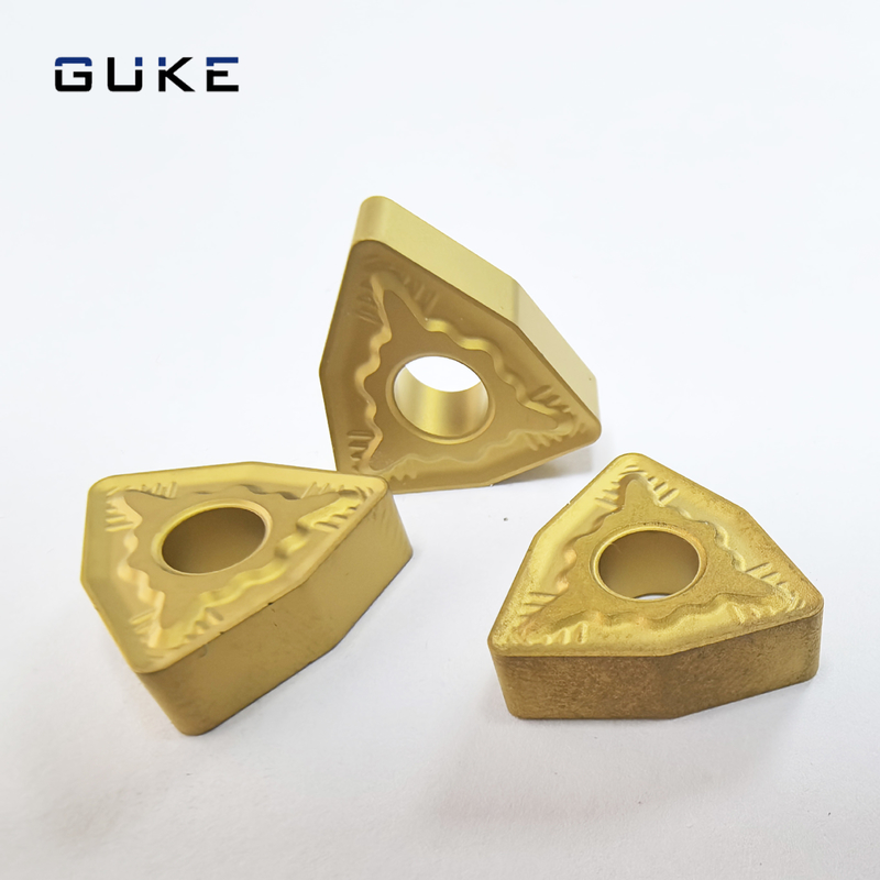 WNMG080412-QM Indexable Inserts For Turning Trigon Type Negative Inserts