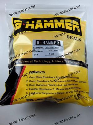 Καλή τιμή NPK GH 7 Υδραυλική συσκευή σφραγίσματος σπασμού Αντίσταση πίεσης Συσκευή σφραγίσματος σφυριού Διαμέτρου 116MM σε απευθείας σύνδεση