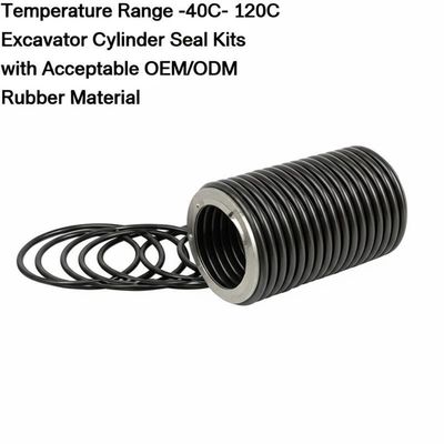 Καλή τιμή Temperature Range -40C- 120C Excavator Cylinder Seal Kits with Acceptable OEM/ODM and Rubber Material σε απευθείας σύνδεση