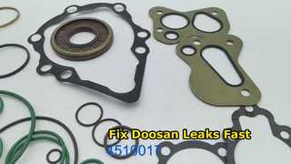 Danfoss M46 Axial Piston Pump Seal Kit 4510017